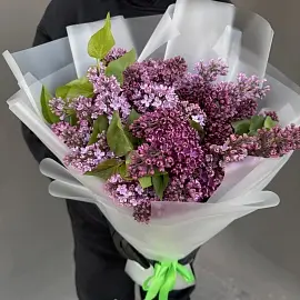 Сирень 9 шт сиреневая d=20 см, h=40 см арт.10946 уно