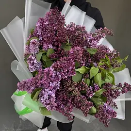 Сирень 25 шт сиреневая d=30 см, h=40 см арт. 10941 уно