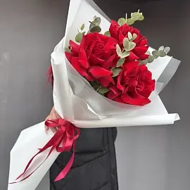 Розы XXL Французские 3 шт красные