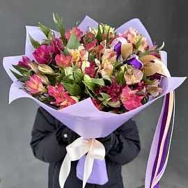 Альстромерии 15 шт микс арт.11115 уно