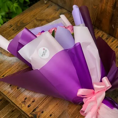 Бест-Серия VIOLET из 15 роз