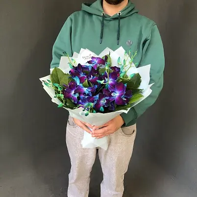 Купить Орхидеи дендробиумы Блю 15 шт арт. 12126 (2) в Москве