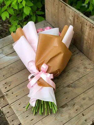 Бест-серия CARAMEL из 25 роз