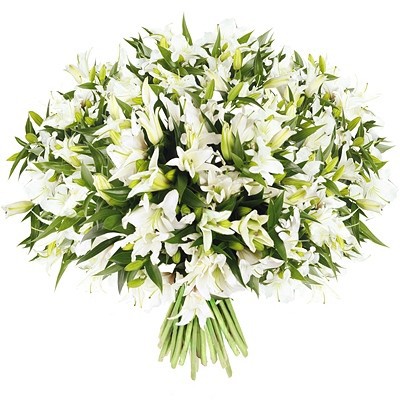 Купить Букет из 51 белой лилии (S2269) в Москве