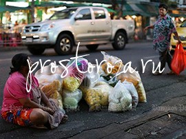 В Таиланде запретят уличную торговлю цветами