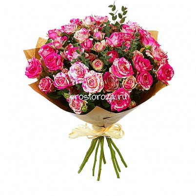 Купить Букет из 19 кустовых роз (S4083) в Москве
