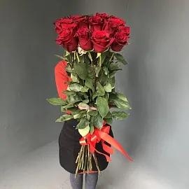 Розы метровые 15 шт арт.11192 - Просто роза ру