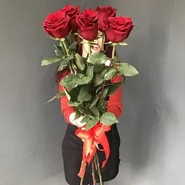 Метровые розы 5 шт